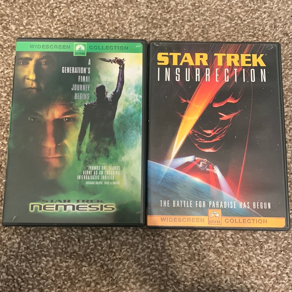 Star Trek dvd
